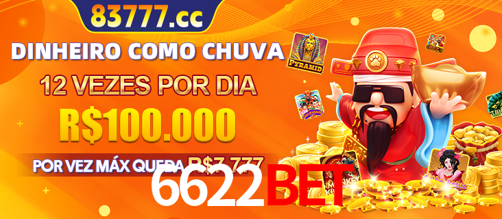 Banner do programa de recompensas Recomende para amigos do 6622bet, detalhando os bônus por convidar amigos, com prêmios que chegam a R$288.888.