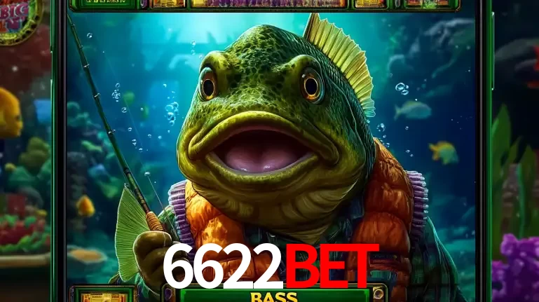 Personagem de peixe pescador do popular jogo de slot com tema de pescaria, uma das emocionantes opções de caça-níqueis para jogar e ganhar no cassino 6622bet.